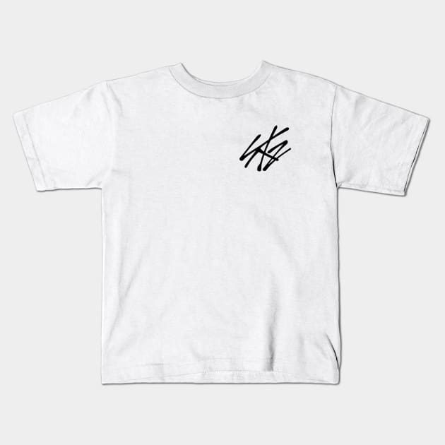 KPOP STRAY KIDS SKZ LOGO Kids T-Shirt by LySaTee